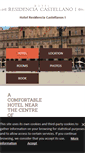Mobile Screenshot of hotelcastellanosalamanca.com
